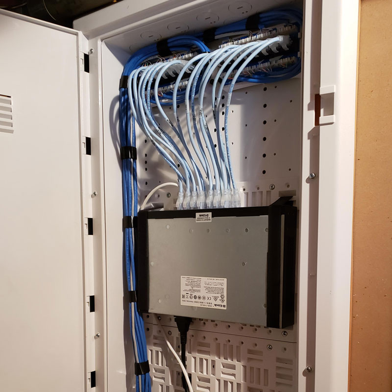 Data cabling for home