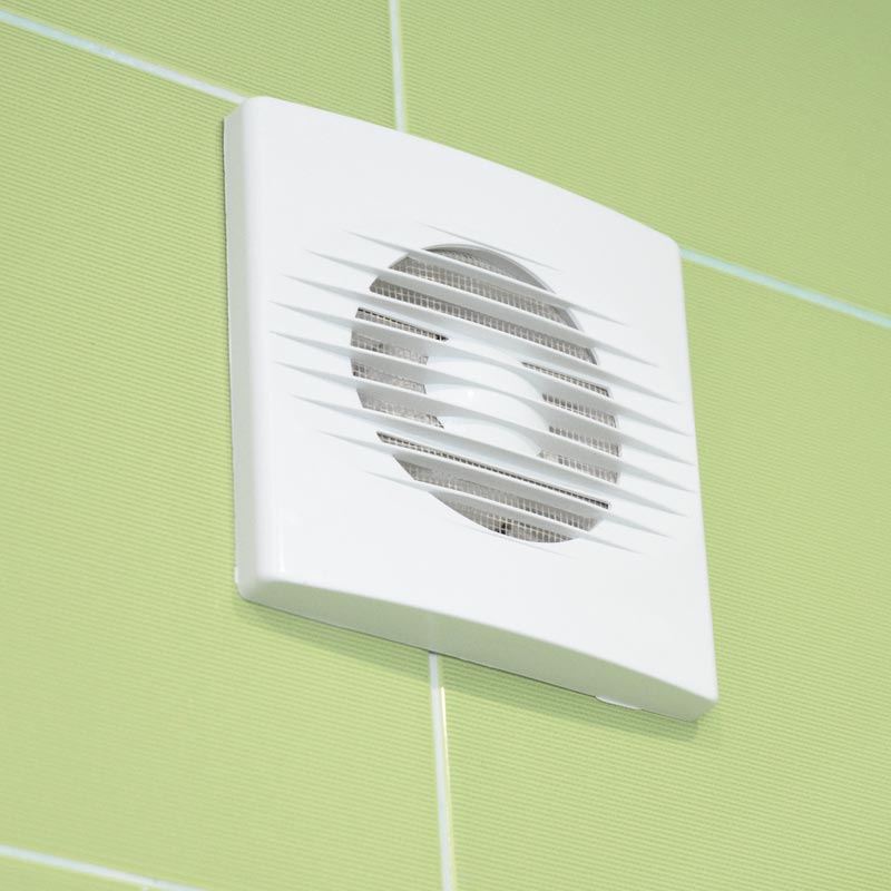 Bathroom exhaust fan installation