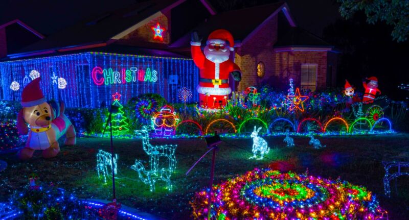 Do led christmas lights trip breakers